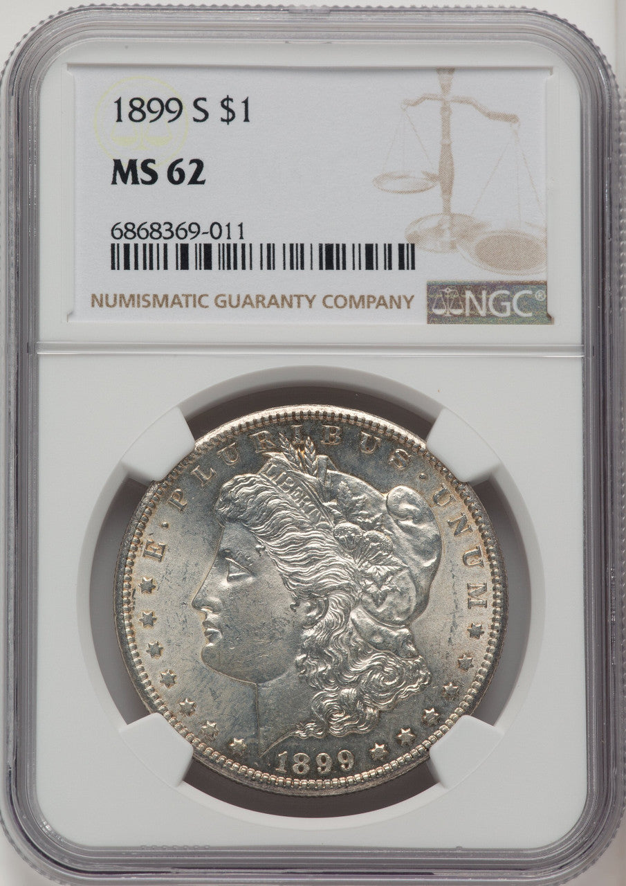 1899-S Morgan Dollar NGC MS62