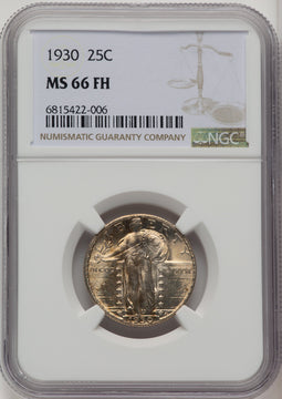 1930 25C FH Standing Liberty Quarter NGC MS66 (773700001)