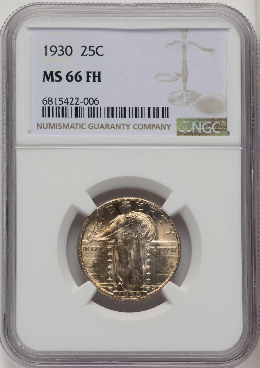 1930 25C FH Standing Liberty Quarter NGC MS66 (773700001)