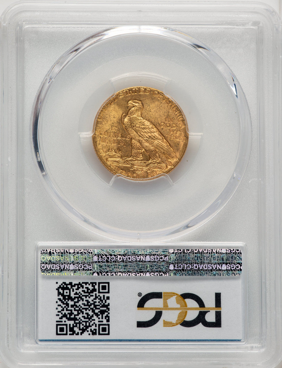 1913 $5 CAC Indian Half Eagle PCGS MS64