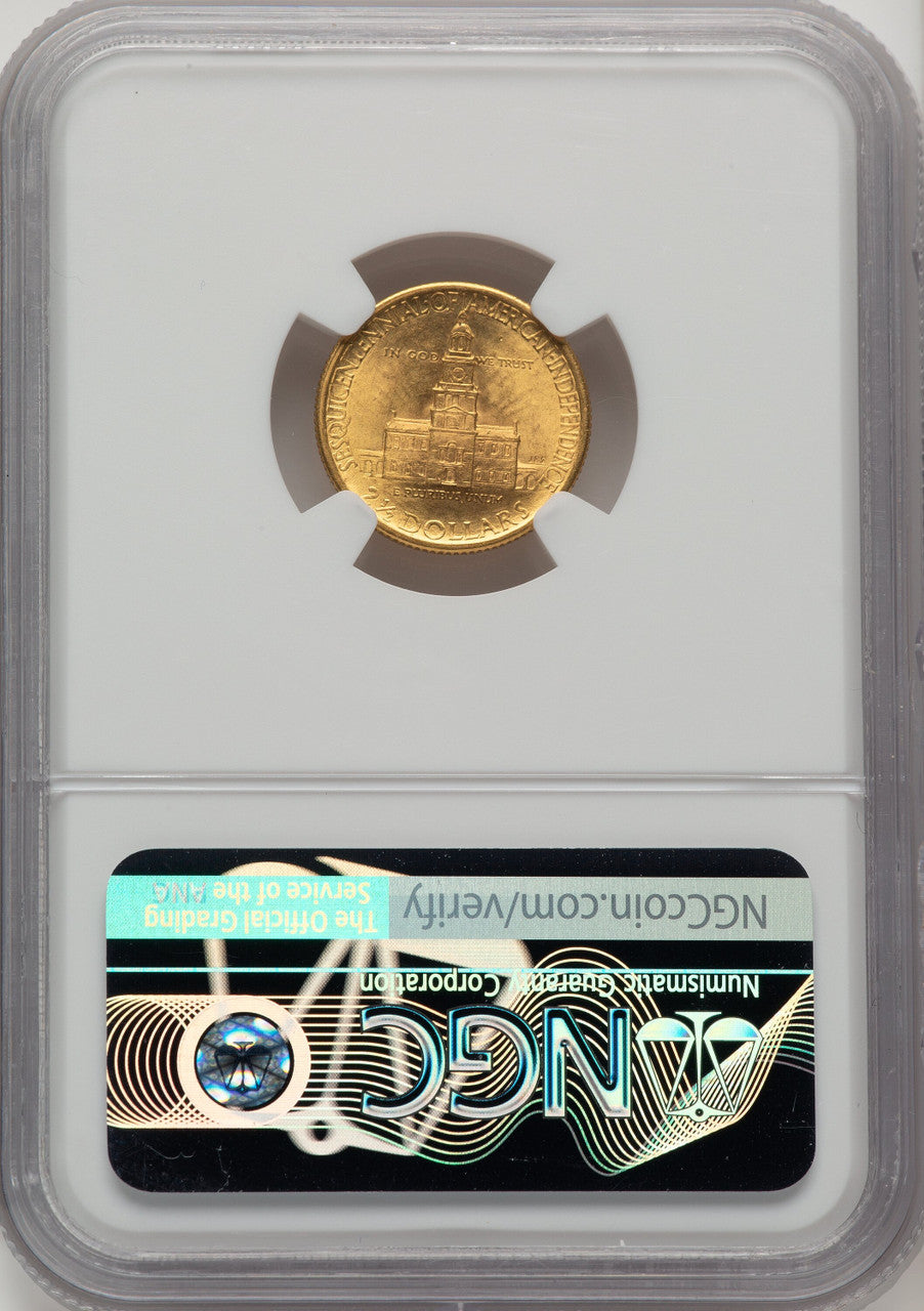 1926 $2.50 SESQUI Commemorative Gold NGC MS64 (773879047)