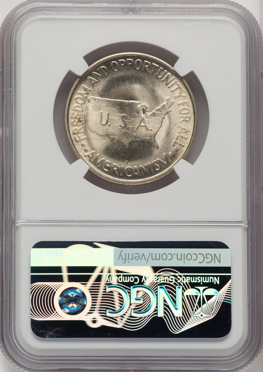 1953-S 50C Washington-Carver Commemorative Silver NGC MS67 (773878021)