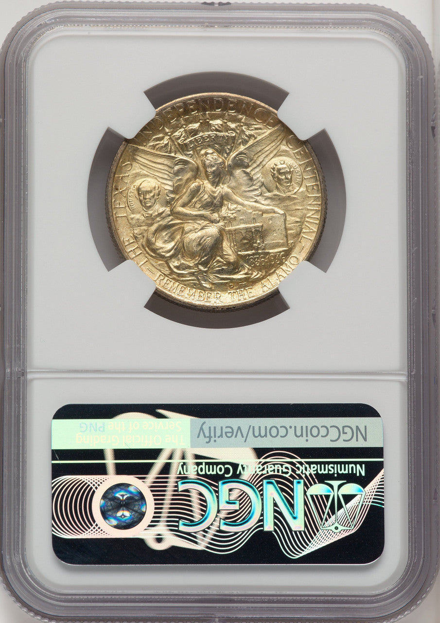1936-D 50C Texas Commemorative Silver NGC MS67+ (773878016)