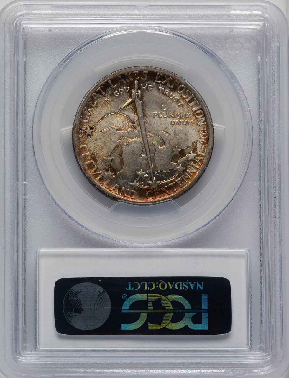 1936 50C Cleveland Commemorative Silver PCGS MS67