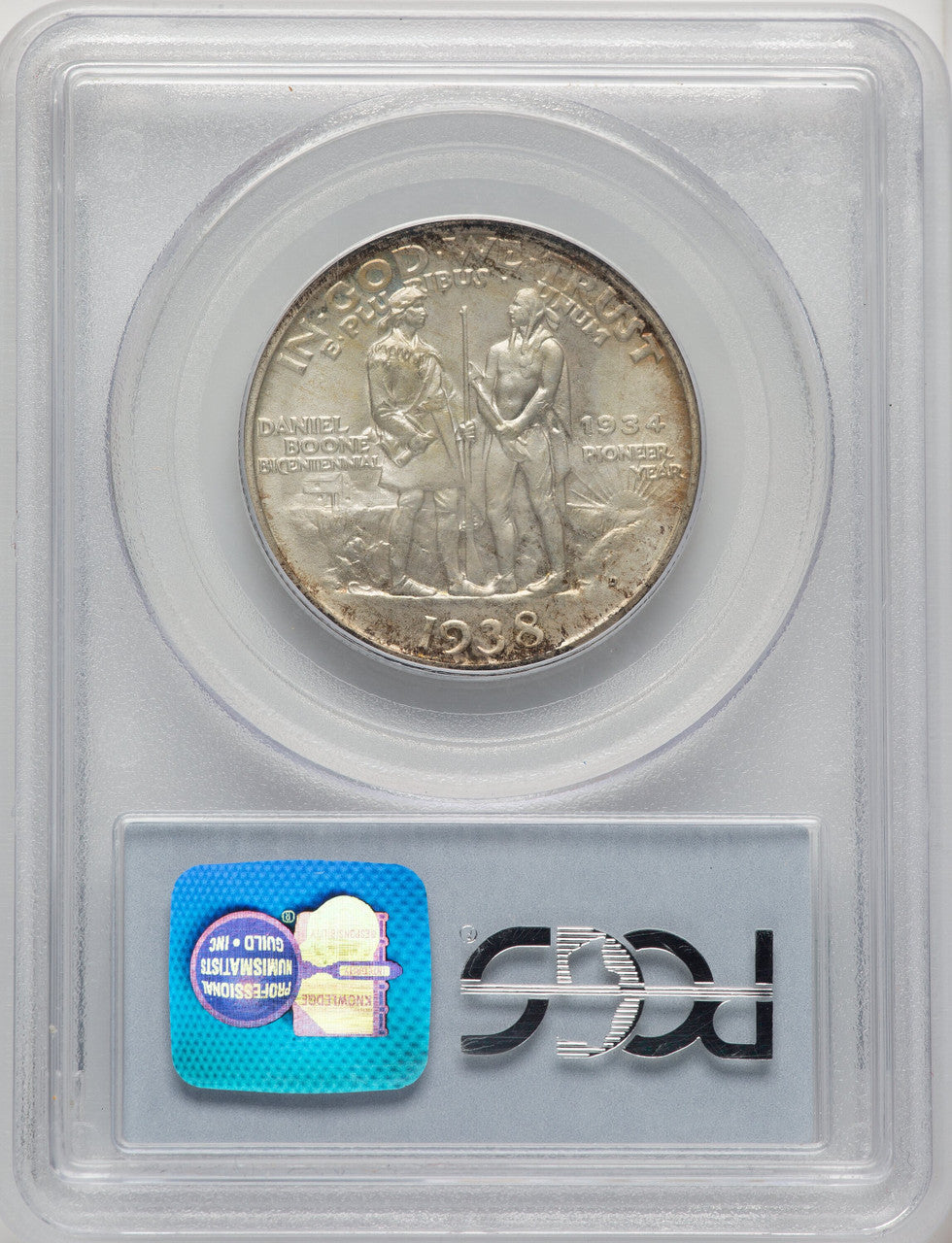 1938-D 50C Boone CAC Commemorative Silver PCGS MS67 (773879005)