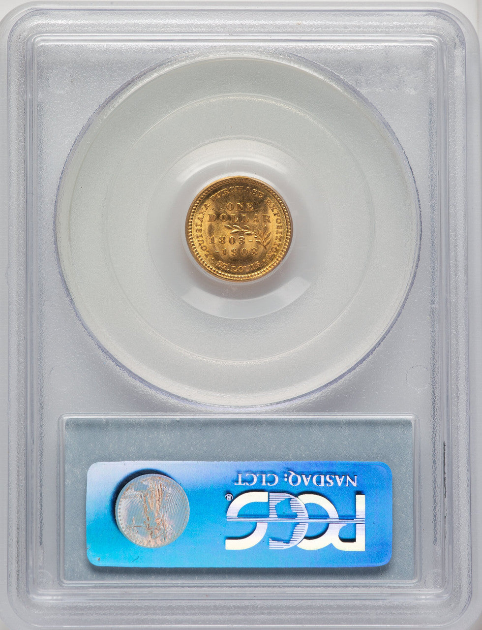 1903 G$1 JEFF Commemorative Gold PCGS MS64 (773879035)