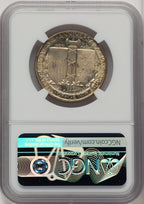 1936 50C Gettysburg Commemorative Silver NGC MS66