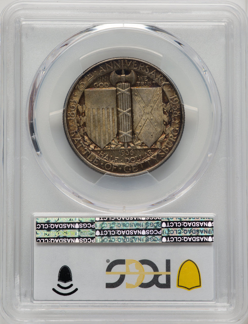 1936 50C Gettysburg Commemorative Silver PCGS MS64 (773879013)