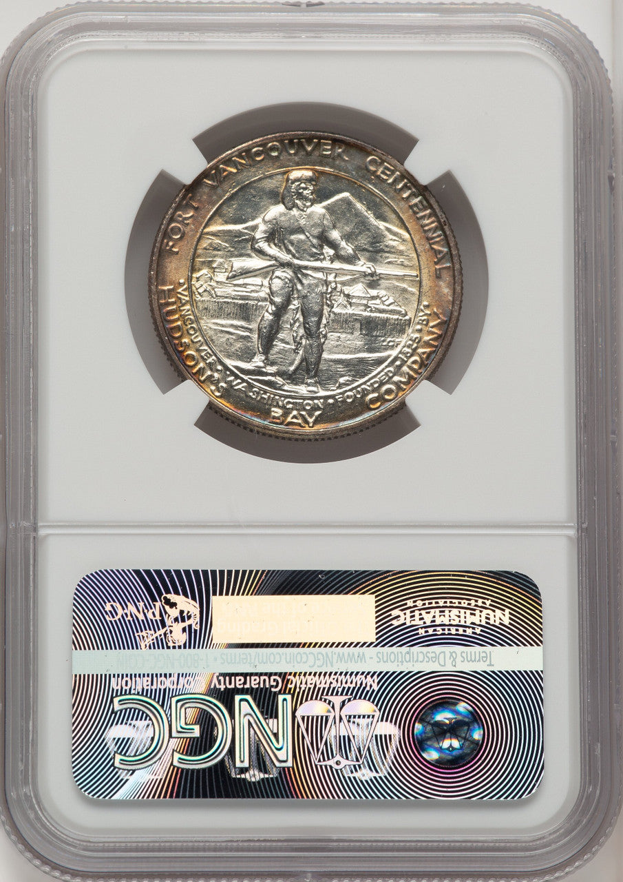 1925 50C Vancouver Commemorative Silver NGC MS66 (773879032)