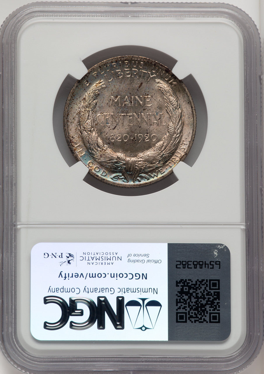 1920 50C Maine Commemorative Silver NGC MS67 (773878006)