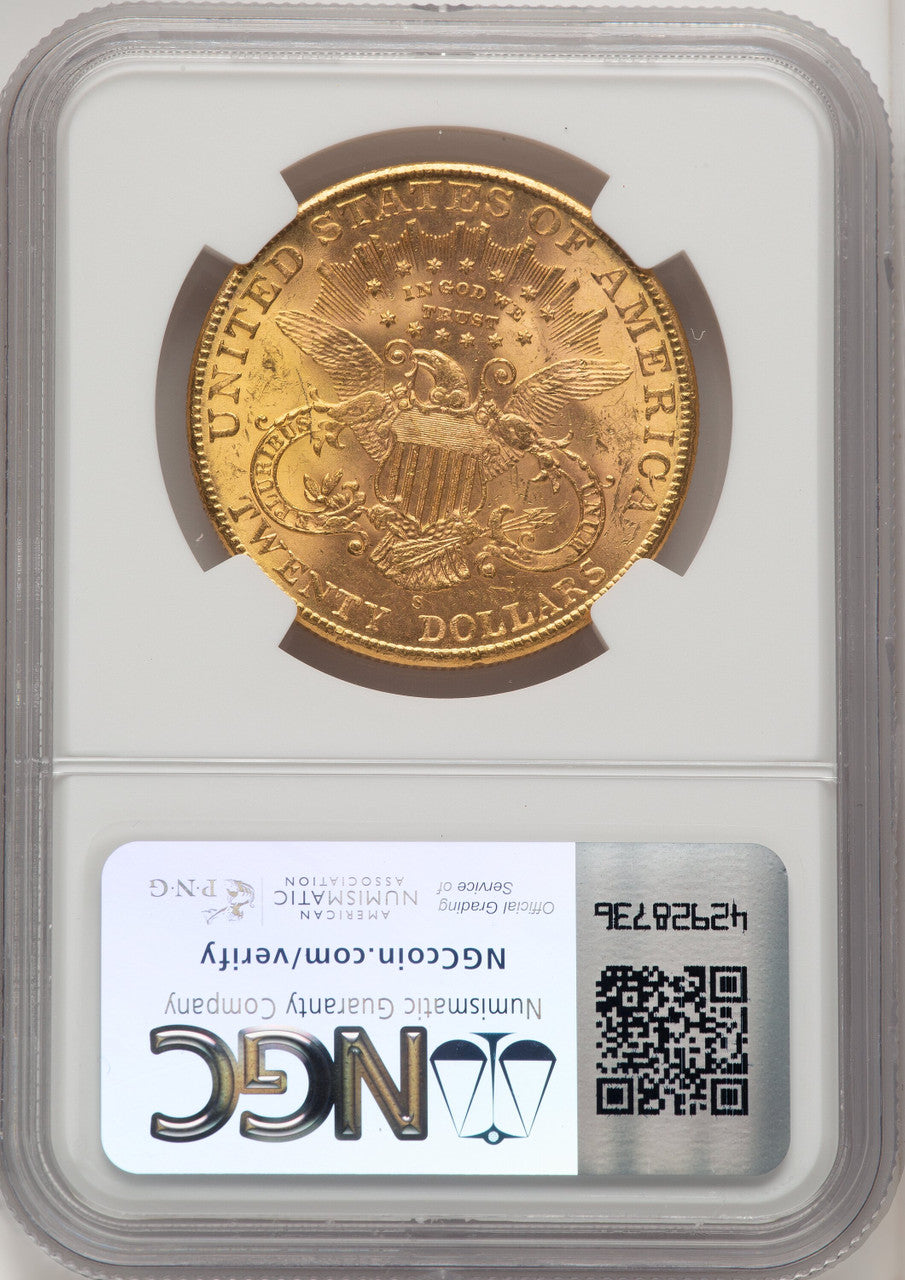 1907-S $20 Liberty Double Eagle NGC MS63 (773504005)