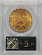 1902 $20 CAC Liberty Double Eagle PCGS MS62