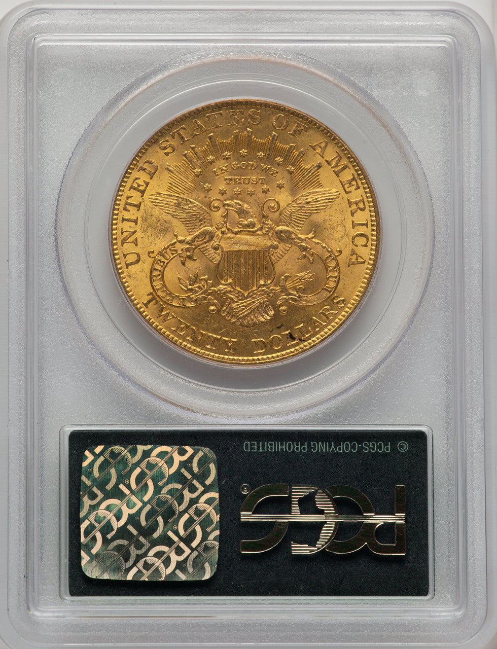 1902 $20 CAC Liberty Double Eagle PCGS MS62