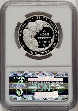 2009-W $100 One-Ounce Platinum Eagle First Strike ER Blue NGC PF70 (520050093)