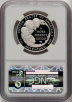 2009-W $100 One-Ounce Platinum Eagle First Strike ER Blue NGC PF70 (520050093)