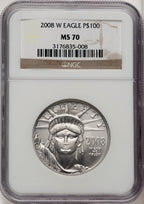 2008-W $100 One-Ounce Platinum Eagle NGC MS70 (519589017)