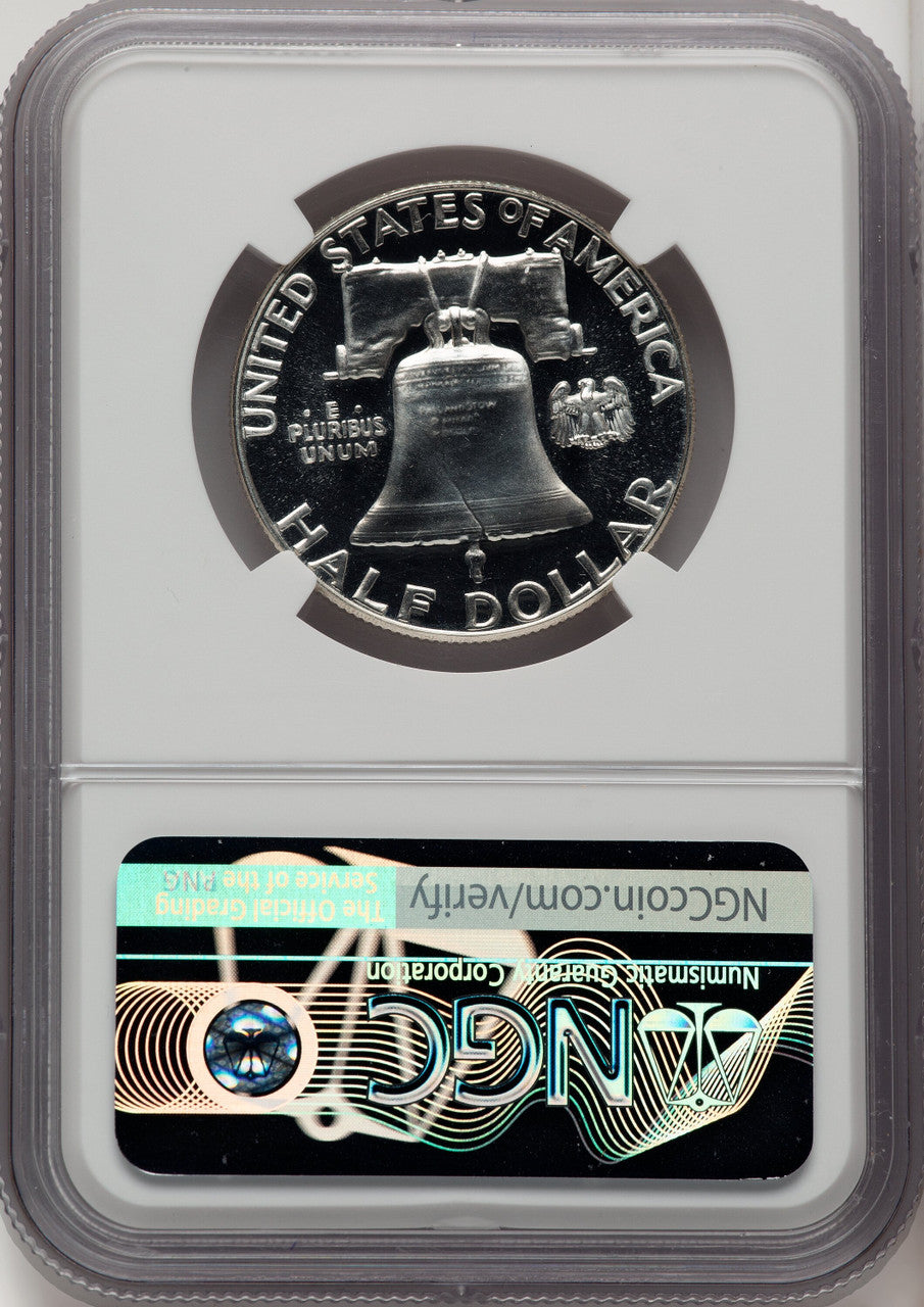 1957 50C CA Proof Franklin Half Dollar NGC PR69 (507053038)