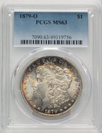 1879-O Morgan Dollar PCGS MS63 (507050011)