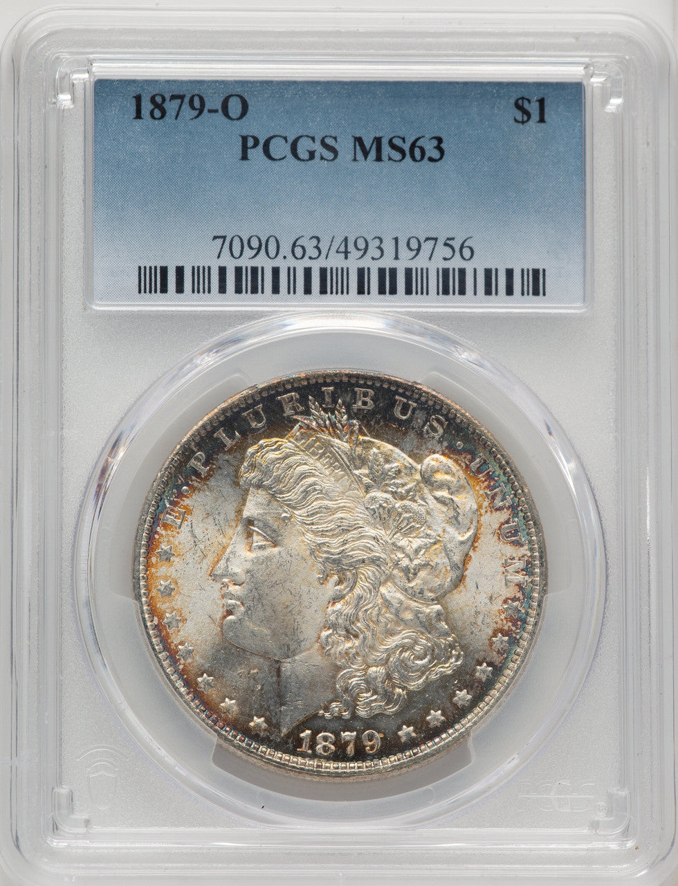 1879-O Morgan Dollar PCGS MS63 (507050011)