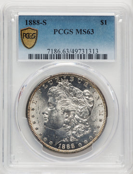 1888-S Morgan Dollar PCGS MS63