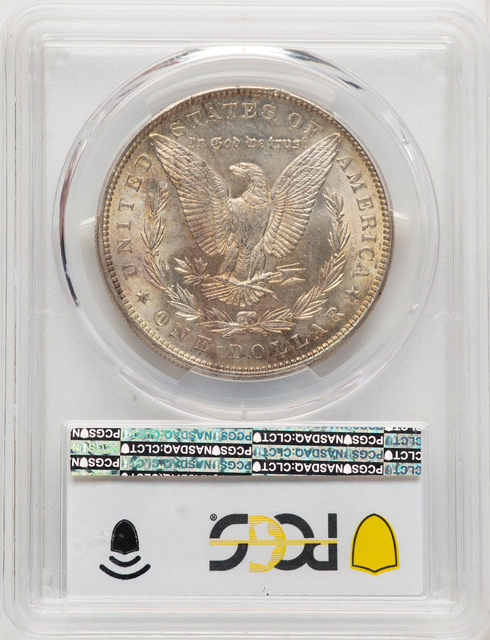 1887/6 Morgan Dollar PCGS MS65