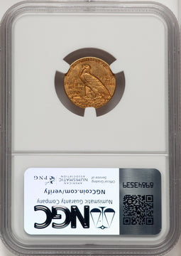 1914-D $2.50 Indian Quarter Eagle NGC MS61 (773984120)