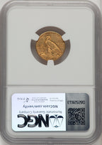 1914-D $2.50 Indian Quarter Eagle NGC MS61 (773984121)