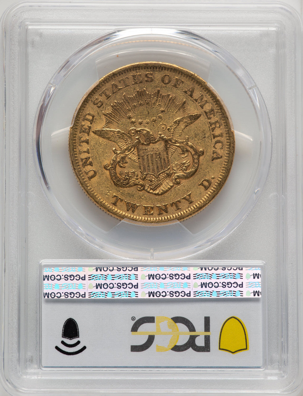 1852 $20 Liberty Double Eagle PCGS VF35 (773984087)
