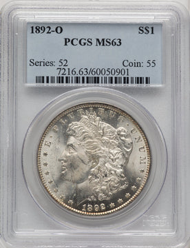 1892-O Morgan Dollar PCGS MS63 (506954030)