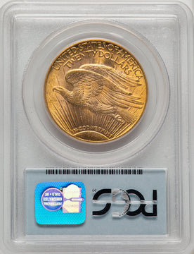 1912 $20 Saint-Gaudens Double Eagle PCGS MS62