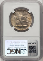 1935 50C Connecticut Commemorative Silver NGC MS67 (774090014)