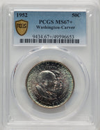 1952 50C Washington-Carver Commemorative Silver PCGS MS67+