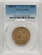1895-O $10 Liberty Eagle PCGS AU53