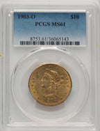 1903-O $10 Liberty Eagle PCGS MS61 (774115018)
