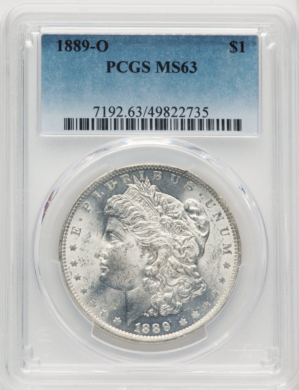 1889-O Morgan Dollar PCGS MS63 (774100023)