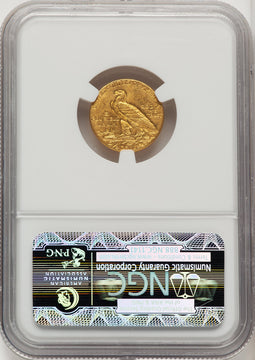 1912 $2.50 Indian Quarter Eagle NGC MS62 (774100036)