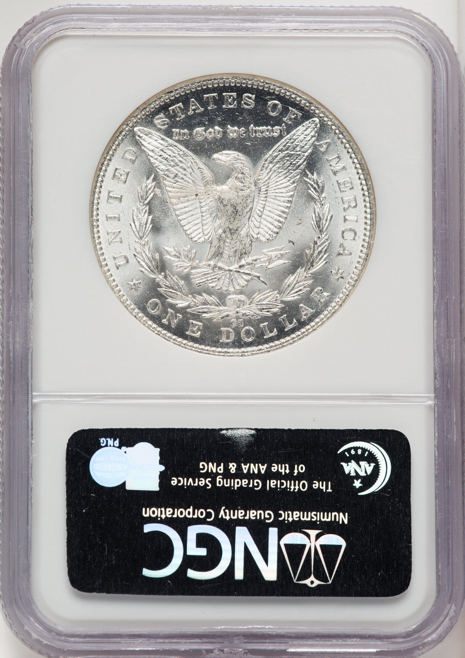 1890-CC Morgan Dollar NGC MS63