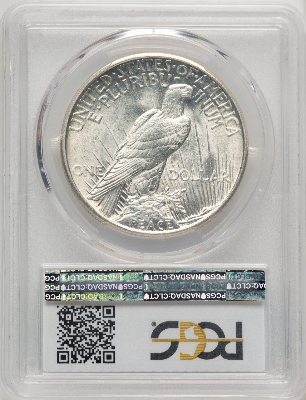 1921 Peace Dollar PCGS MS63 (507054019)