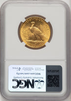 1911 $10 Indian Eagle NGC MS63 (774226024)