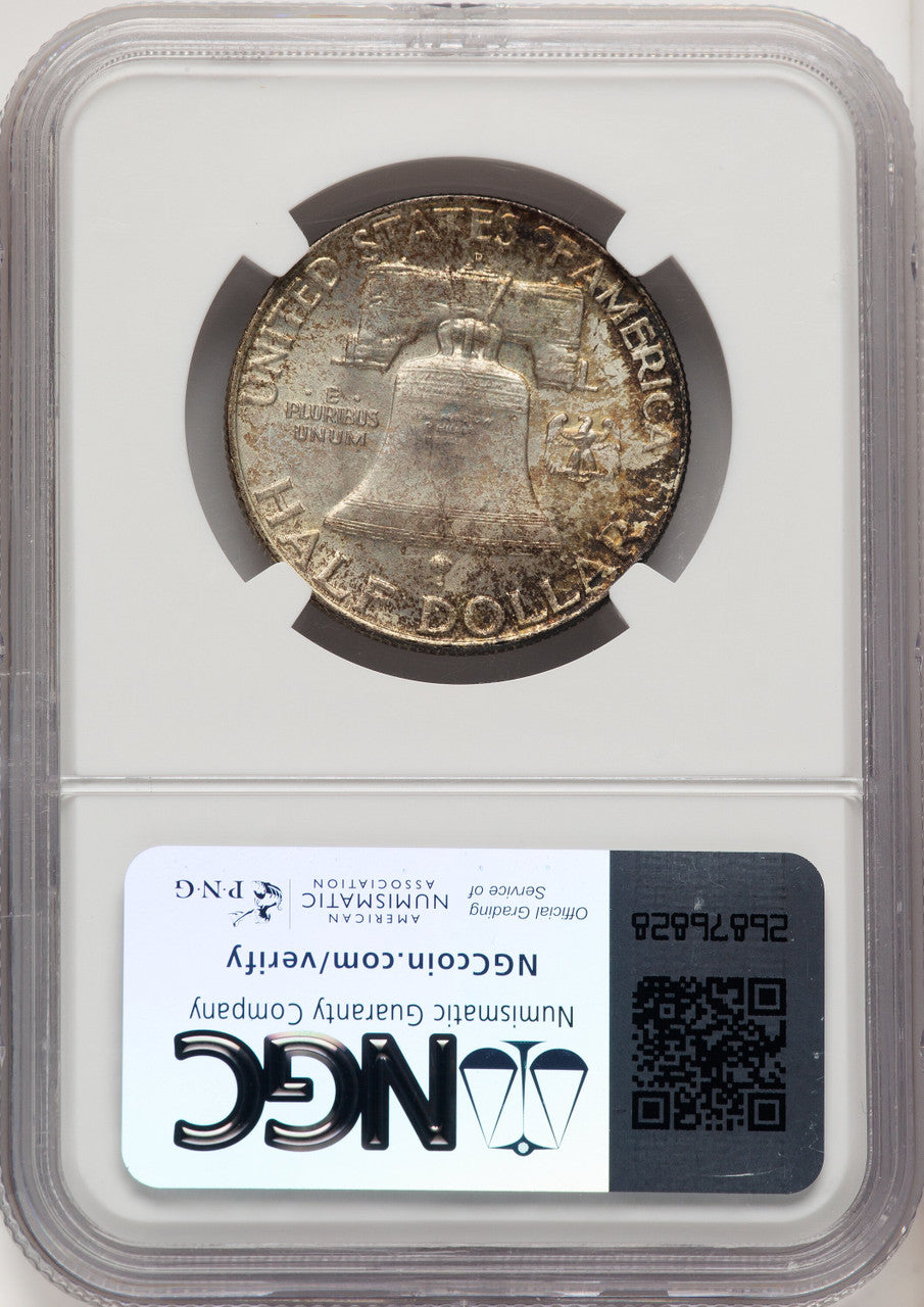 1951-D 50C FL Franklin Half Dollar NGC MS67 (774226002)