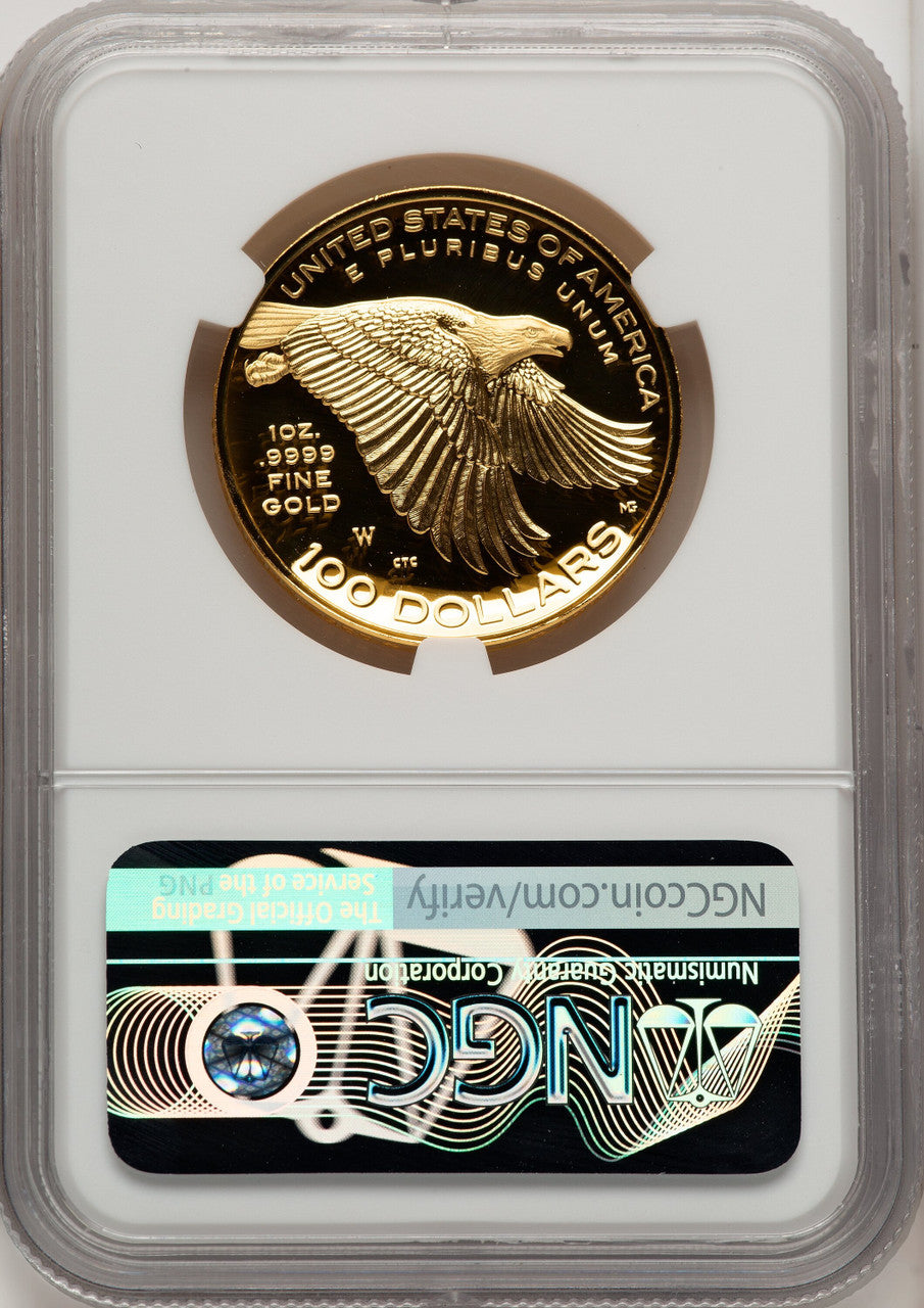 2017-W G$100 American Liberty High Relief ER Ed Moy NGC PF70