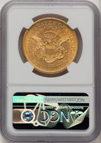 1864 $20 Liberty Double Eagle NGC AU58 (774226009)