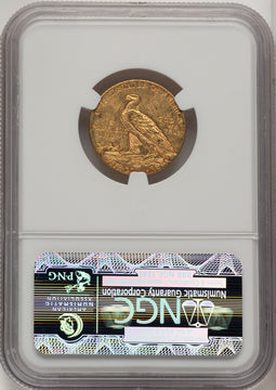 1909-S $5 Indian Half Eagle NGC MS62