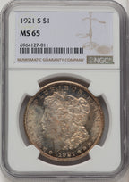 1921-S Morgan Dollar NGC MS65 (773827039)