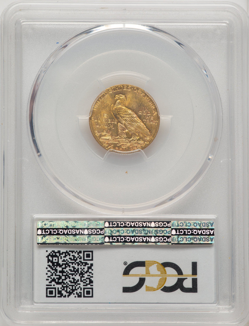 1911 $2.50 Indian Quarter Eagle PCGS MS63 (774243007)