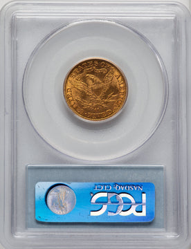1893-CC $5 Liberty Half Eagle PCGS MS62