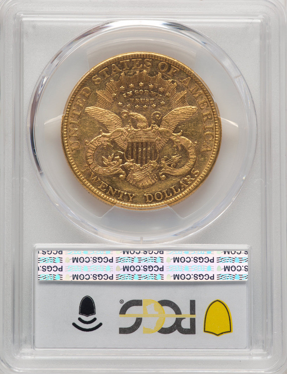 1881 $20 Liberty Double Eagle PCGS AU53