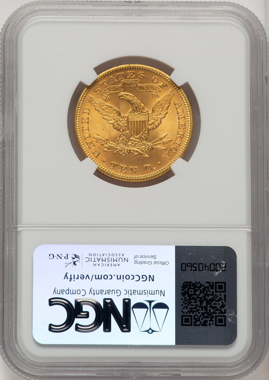 1899 $10 Liberty Eagle NGC MS66+