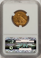 1909 $5 Indian Half Eagle NGC MS63 (774100045)