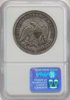 1850-O Seated Dollar NGC VF35